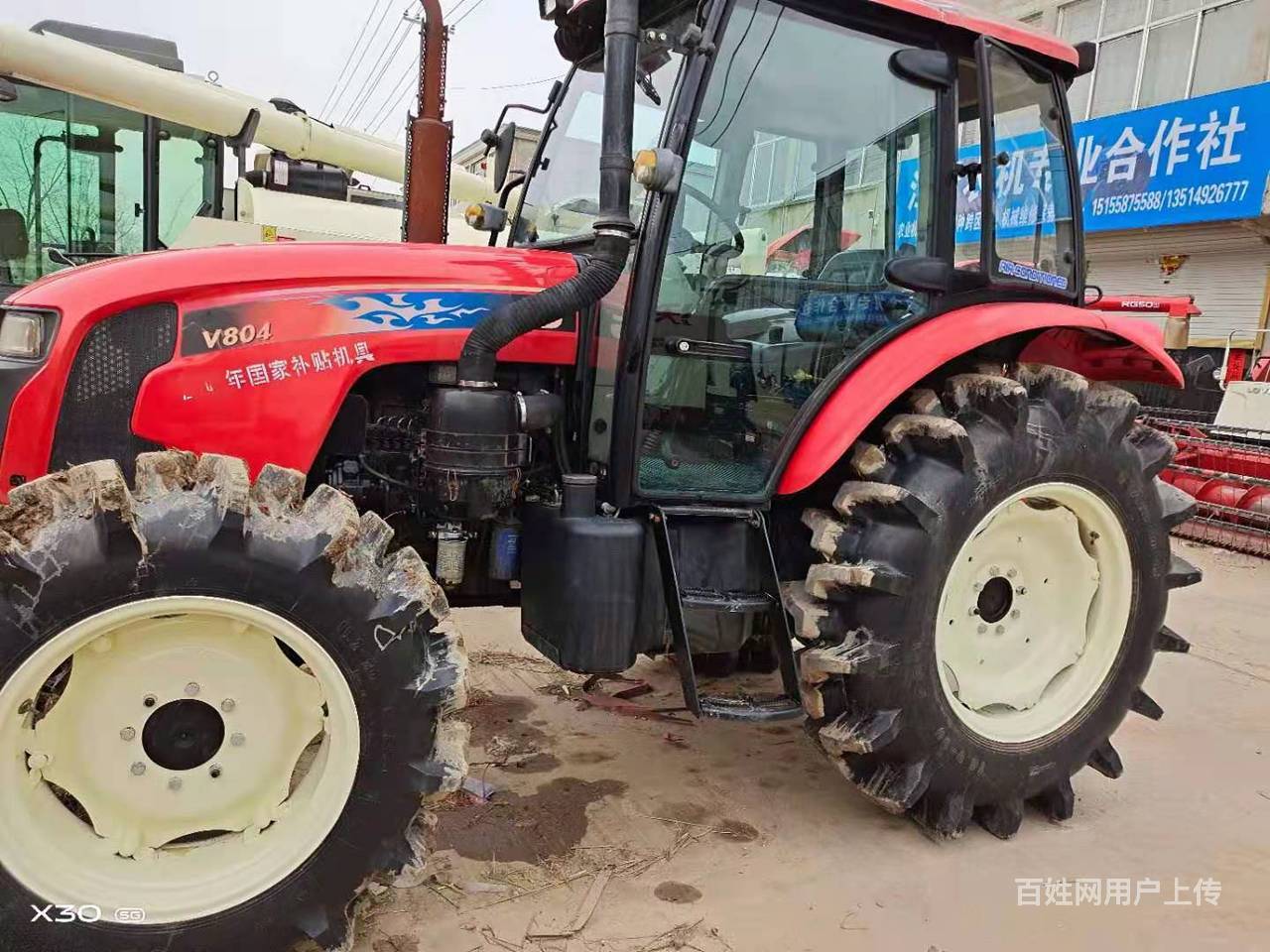 精品804拖拉机15年国二大泵吐鲁番百姓网