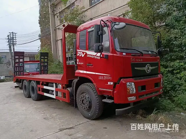 东风D3V后八轮挖机平板车 厂家电话 - 图片 8
