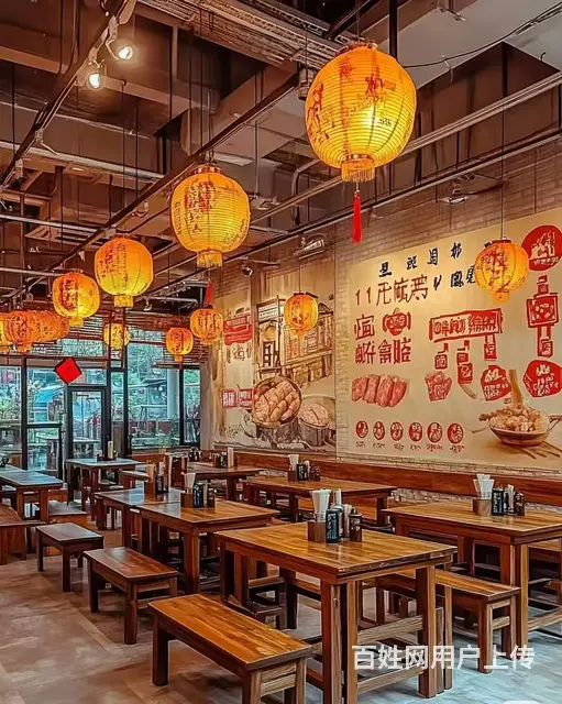 低价急转信都区大型商场电梯口位置大门头大平层餐饮店 - 图片 4