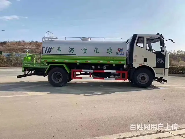 解放12吨洒水车　道路喷水车价格 现车全国免费送车 - 图片 6