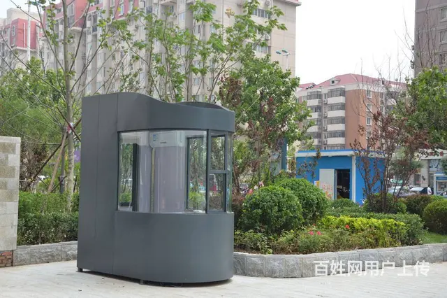 山西大同灵丘保安岗亭，不锈钢岗亭，治安岗亭 - 图片 3