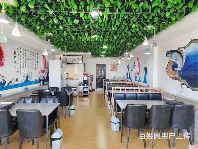 【同城搜铺网免费找店】  金沙路十小对面137平餐馆转让 - 图片 1
