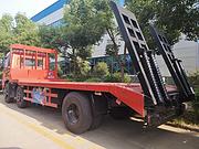 拉25吨东风小三轴平板车 价格低廉 售后无忧