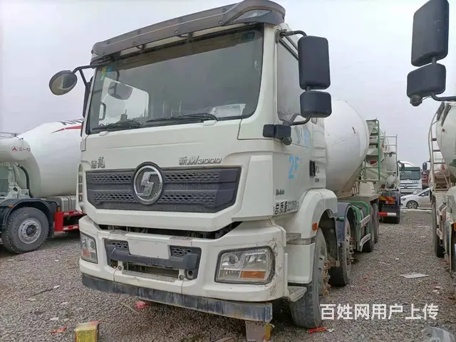 出售18年二手德龙轻量化搅拌车 大12方340马力 - 图片 1