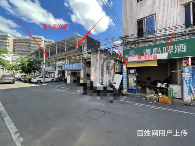 （51旺铺推荐）城西山高村农贸市场26平临街铺面转让 - 图片 2