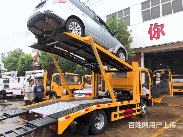 程力佳运轿运车豪沃蓝牌二位板轿运双层板轿运车多少钱 - 图片 3