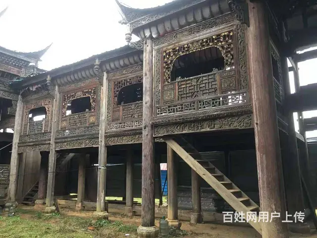 陕西西安中式木门实木花格实木雕花窗 - 图片 10
