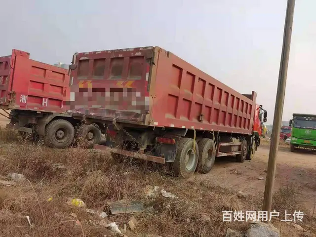 国五杰狮前四后八自卸车 390马力 8米6货箱 - 图片 5
