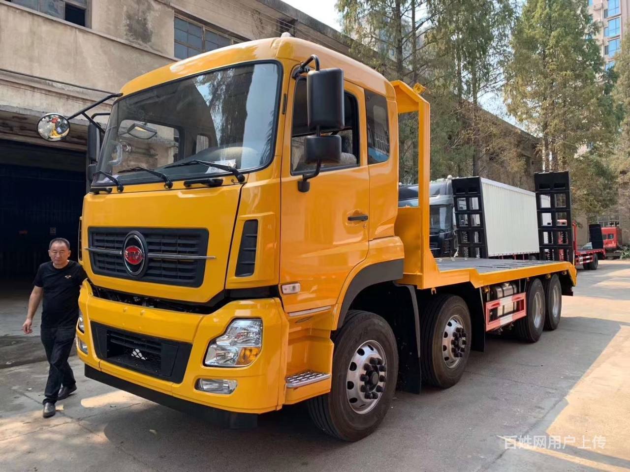 【图】- 东风前四后八平板车 平板运输车 - 本溪本溪县货车 - 本溪