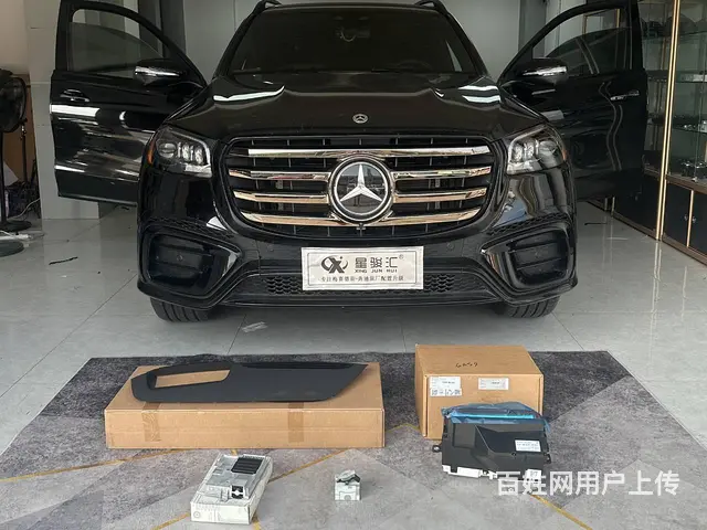 24款奔驰GLS450加装HUD抬头显示平视系统 - 图片 1