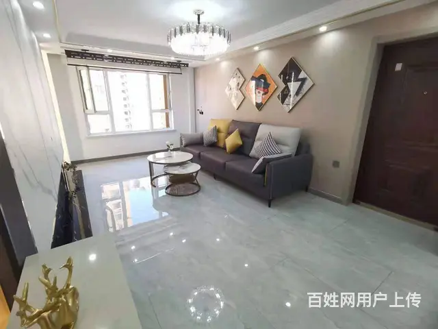 天成雅典二期6层104平锦州乐南北通新装修全屋定制家具地暖 - 图片 4