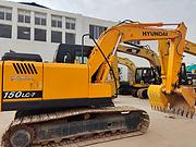 现代150LC-7二手挖掘机 低价急售 原版原漆