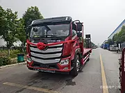 新乡福田欧曼单桥运输车 20吨工程机械专用平板拖车