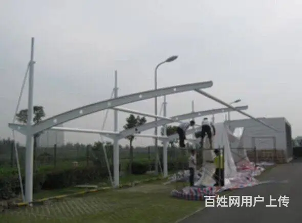 金坛园林车棚 园林景观凉亭，膜结构雨棚供应 - 图片 10