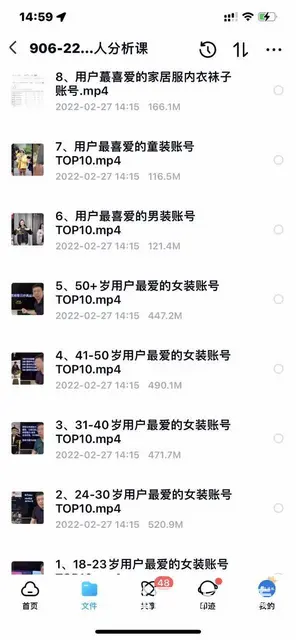 服装带货达人分析百度云分享 - 图片