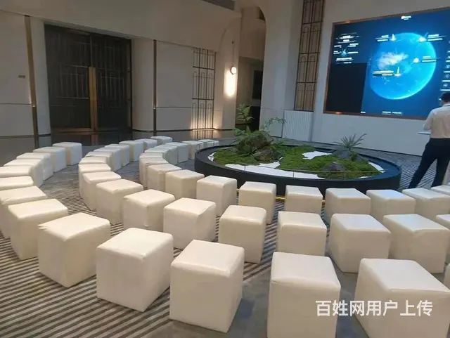 广州洽谈桌椅租赁、折叠桌椅出租、年会桌椅租赁， - 图片 1