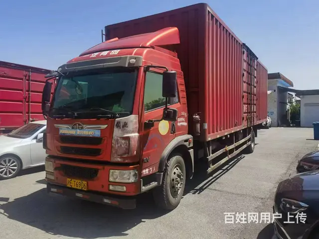 17年7月解放9米6厢式货车，精品车况，价格便宜 - 图片 3