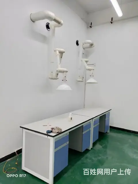 试验台厂家钢木中央台全钢通风柜 - 图片 1