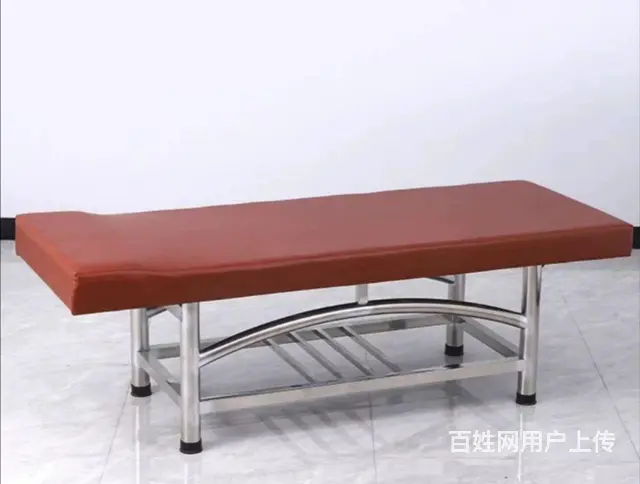 浴池休息躺床 洗浴搓背床换衣凳 - 图片 1