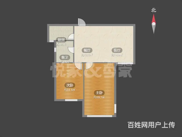 银河湾一期 普通住宅 中等装修 - 图片 1