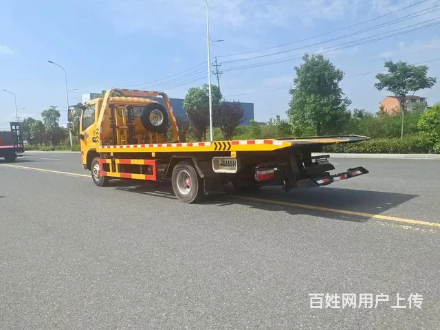 二手救援车 清障车厂家 蓝牌一拖二高速救援车价格 - 图片 12
