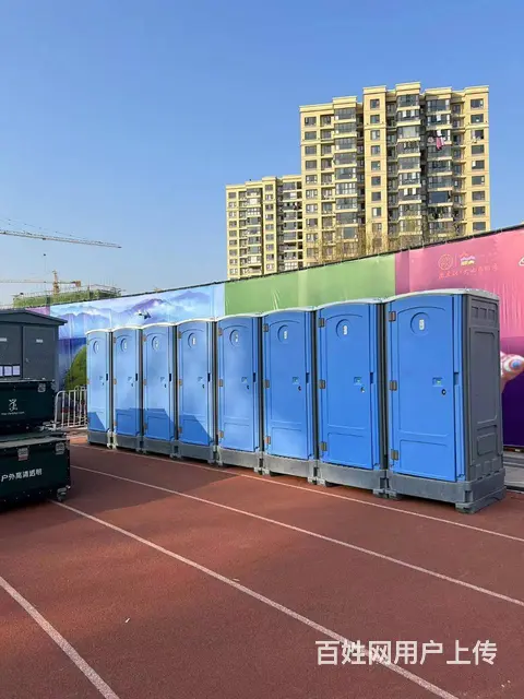 杭州建筑工地移动厕所出租，灵活租期随需定制 - 图片