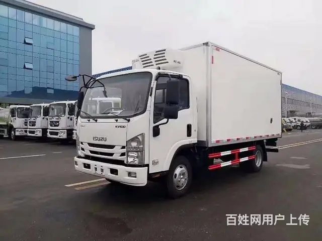 国六庆铃冷藏车厂家直销 冷藏保温货运生鲜水果冷藏车 - 图片 1