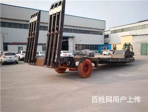 生产出售8.5米集装箱后翻自卸半挂车定制各种半挂车 - 图片 6