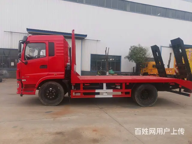 新款国六东风 拖中型挖机钻机平板车 直销价格电话　 - 图片 6
