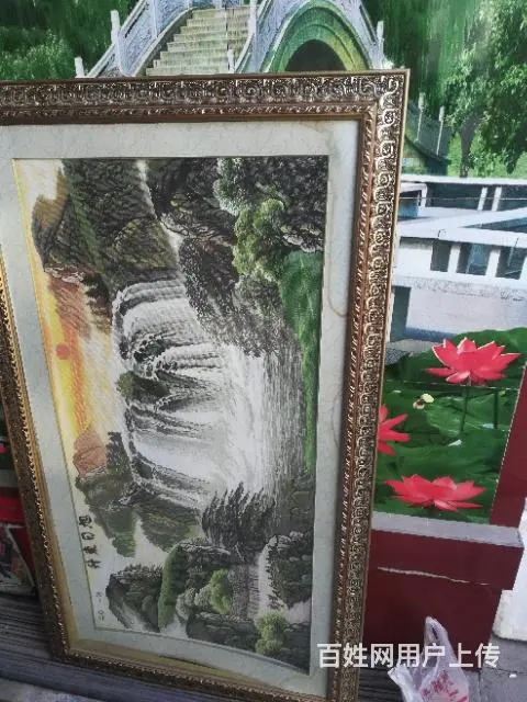 十字绣锦绣河山 - 图片