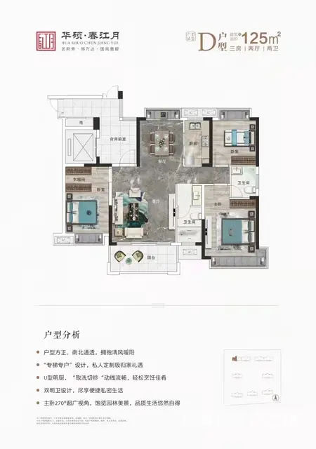 万达嘉晨东郡金悦湾阳光城未来悦旁华硕春江月三房四房 - 图片 3