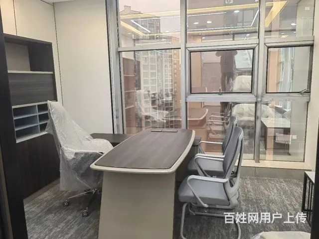 新都传化润锦大厦249平精装带家具出租 - 图片 6