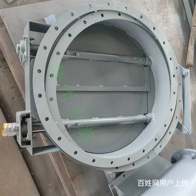 不锈钢通风蝶阀 风量调节蝶阀 烟气蝶阀 大口径风阀 - 图片 4
