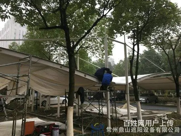 溧阳膜结构公司生产膜结构建筑膜结构雨棚 景观膜结构 - 图片 5