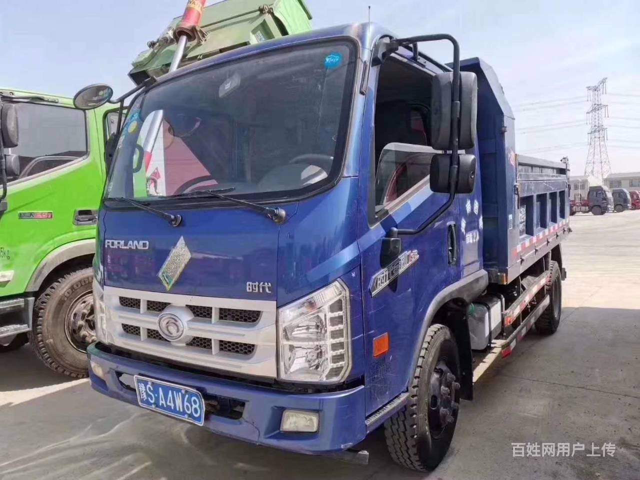 18年时代金刚738 国五蓝牌自卸车 一百万商业险