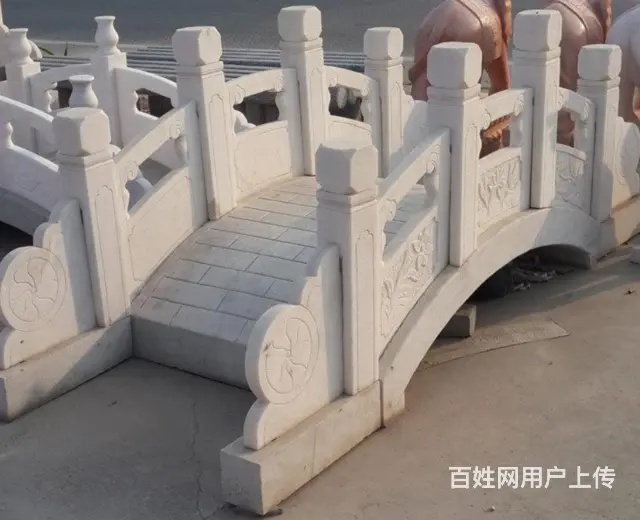 石雕拱桥#园林建筑装饰#庭院景观 - 图片 2