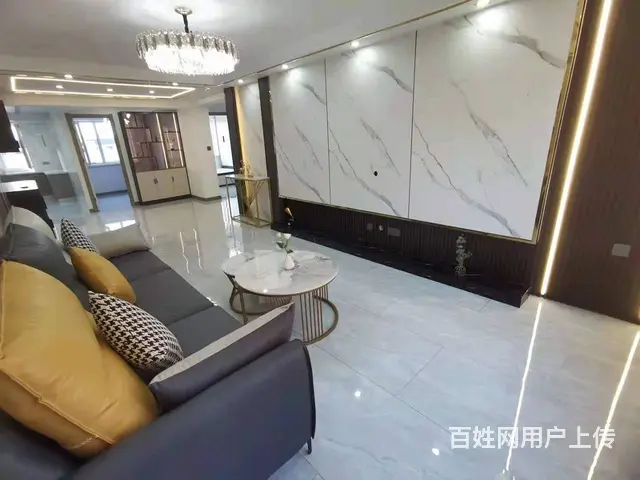 天成雅典二期6层104平锦州乐南北通新装修全屋定制家具地暖 - 图片 1