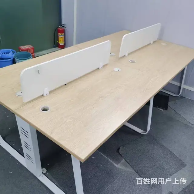 低价出售开放式员工桌椅，老板桌书柜，会议桌椅包送装 - 图片 9