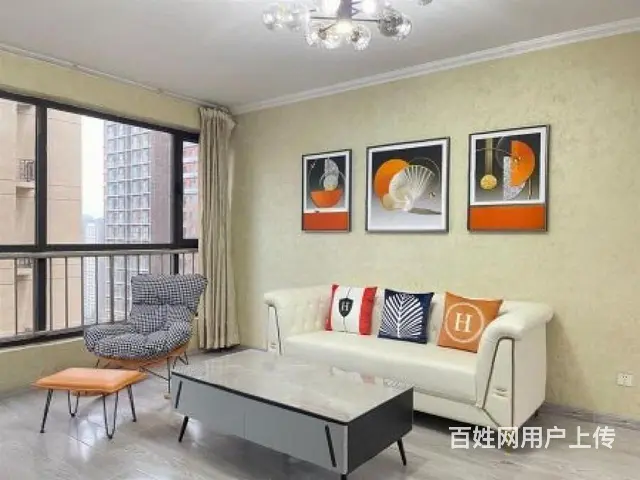 万达对面，精装家具家电，拎包入住 - 图片 1