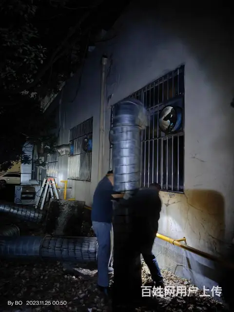 昆山大型饭店脱排油烟机清洗风机维修风机异响怎么解决 - 图片 4