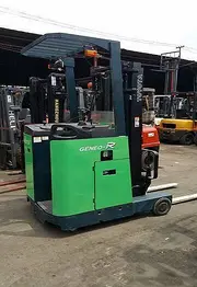 二手永恒力前移叉车+合力1.5T仓库堆高二手电瓶叉