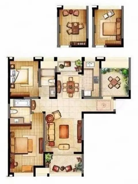 前黄，建工楼4楼（农行对面）。简装3房。西园新村，西新街旁 - 图片 7