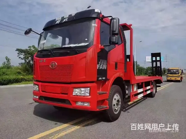 板长6.4米轴距5000挖机拖车挖机板车  哪里买 - 图片 4