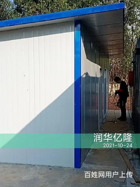 彩钢防火板隔断隔墙 彩钢夹心板吊顶 彩钢活动板房 - 图片 9