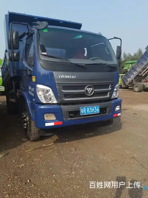 【没活干】转让多台福田瑞沃160蓝牌自卸车 - 图片 1