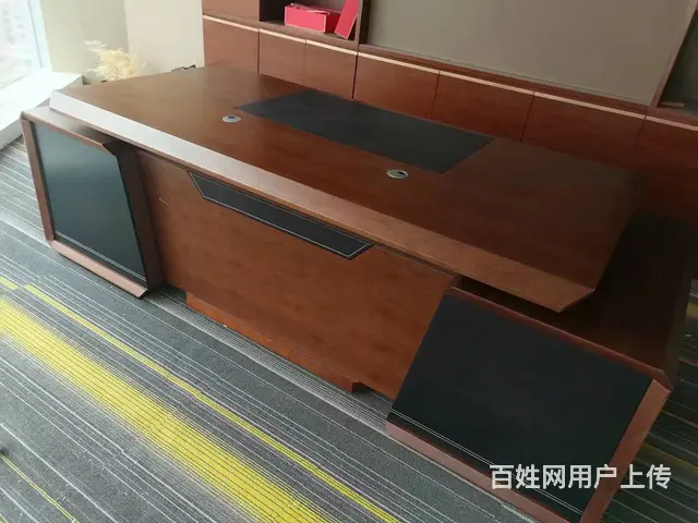二手办公沙发出售，老板桌椅电脑桌椅会议桌包送装 - 图片 12