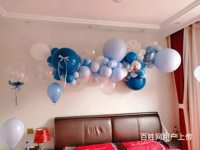 揭阳婚房布置 婚宴布置 普宁订婚宴布置气球 - 图片 7