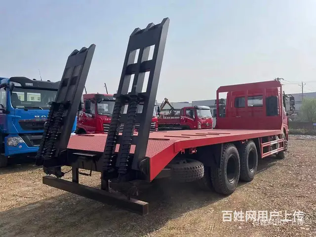 玉柴270马力东风挖机平板车 多少钱一辆 - 图片 6