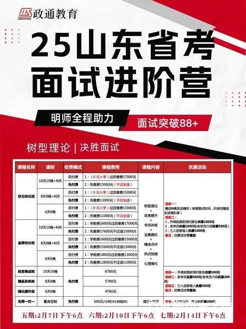 烟台省考面试班哪家好 - 图片