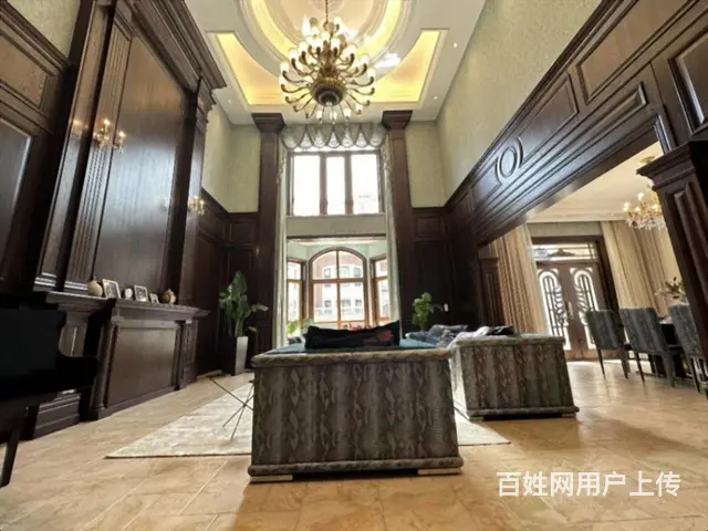 汇锦庄园 双拼别墅 使用1000米 8室带车库 300米花园 - 图片 2